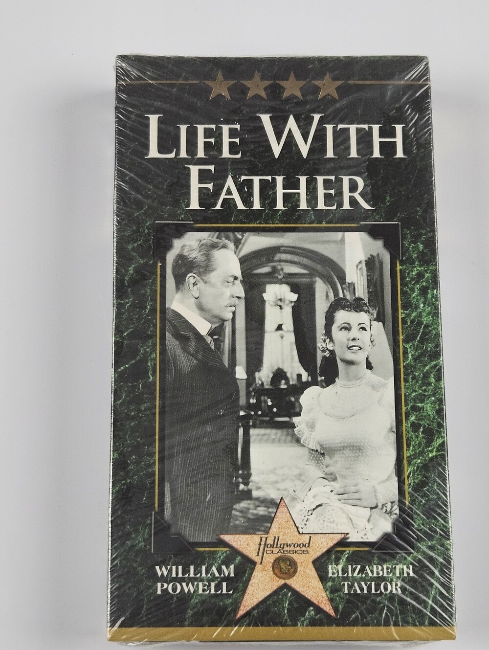 Life With Father VHS Factory Sealed William Powell Elizabeth Taylor Hollywood